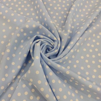 Tela lunares pequeños azul (mod 77156)