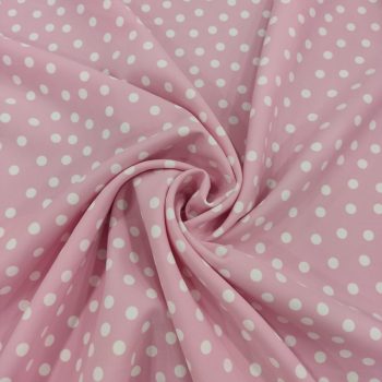 Tela lunares pequeños rosa (mod 75169)