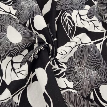 tela-pique-flores-negro-blanco