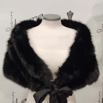 estola-negro-lazo-pelo-sintetico