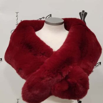 estola-rojo-pelo-sintetico