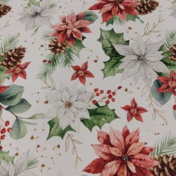 tela-navideña-flor-pascua-rojo-blanco