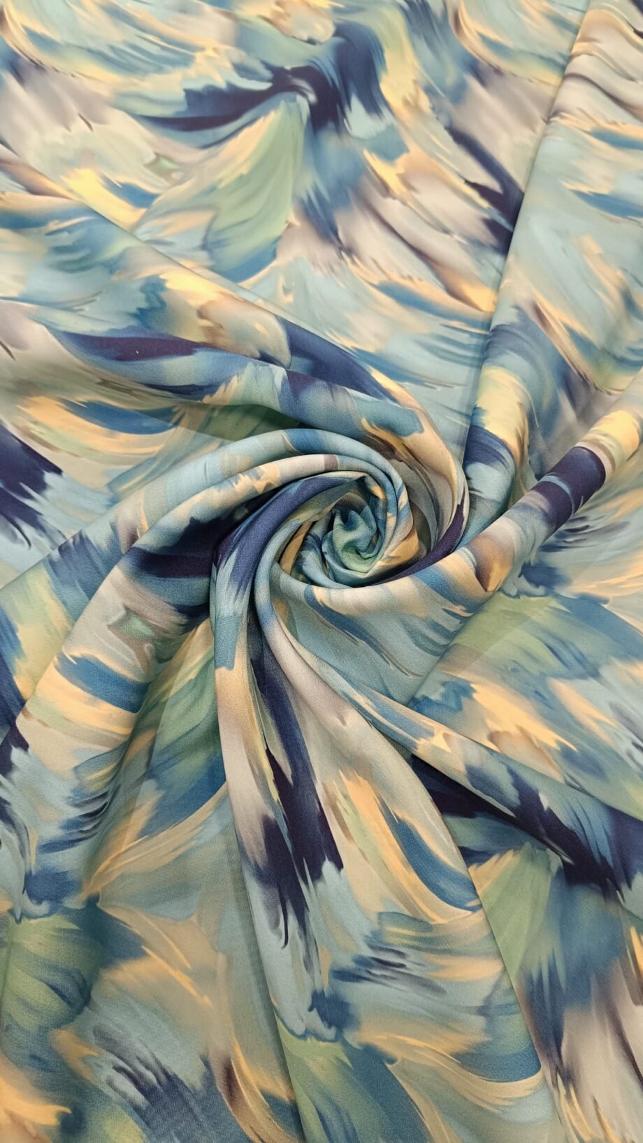Tela crep estampado (mod 85762) - Tejidos Laura