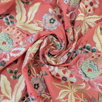 tela-bordado-manton-gitana-flamenca-flores-vestido-algodon-coral-estampado-pico